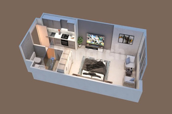 Studio floor plan